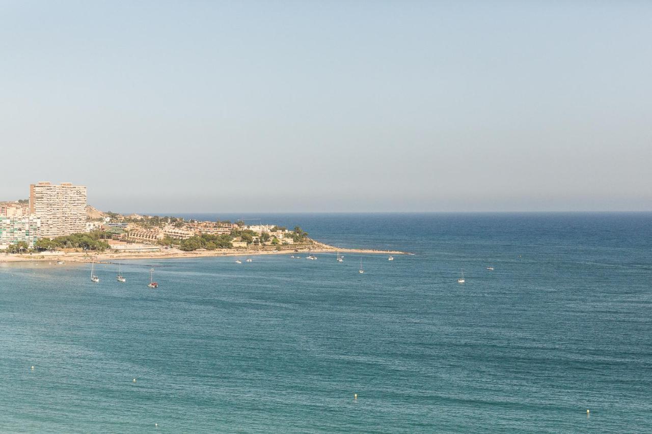 Amazing Sea Views With Ac Two Min Beach Alicante Esterno foto